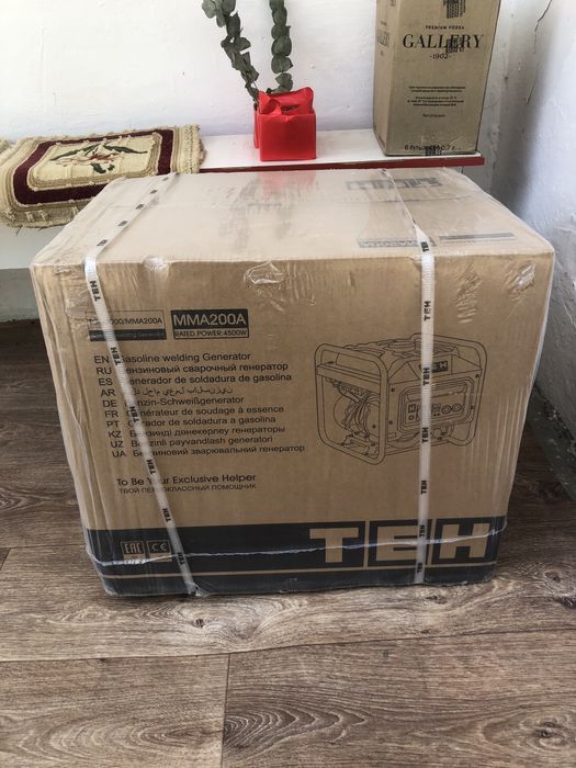 Бензиновый сварочный генератор 2в1 TEH