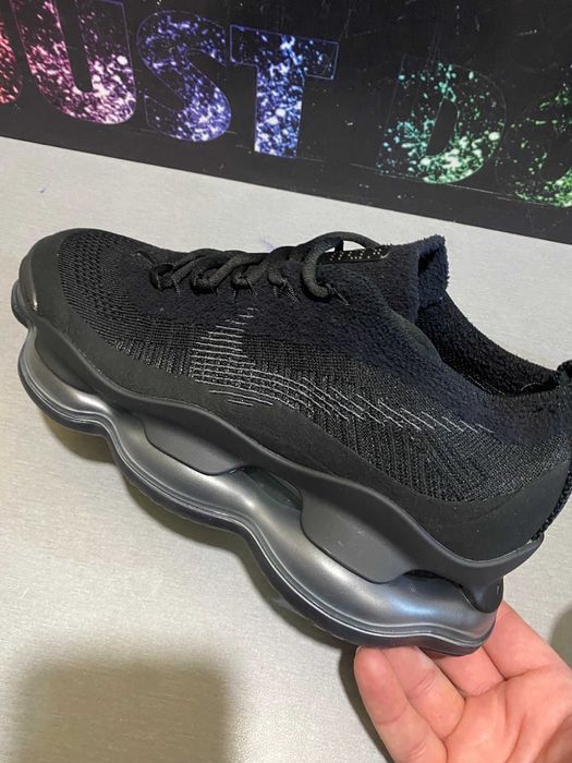 Nike Air Max Scorpion Flyknit vapormax  triple black 41,42,43,44