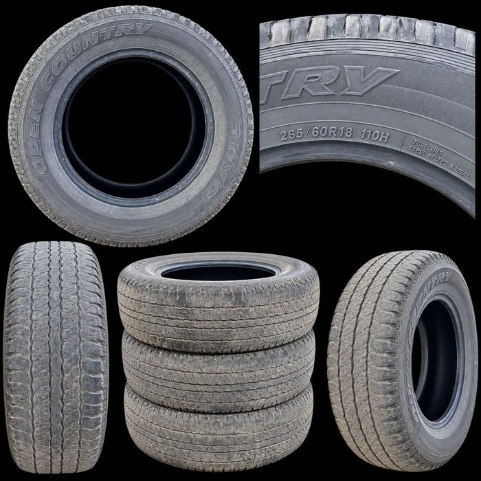 Продам шины Toyo r18 265/60