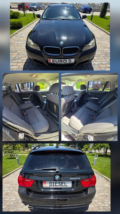 BMW E91 # 320d 177cp # EURO 5 # Navigatie # BiXenon adaptiv  #  Scaune incalzite