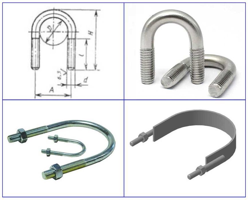 Хомуты, скобы, стяжки, ленты