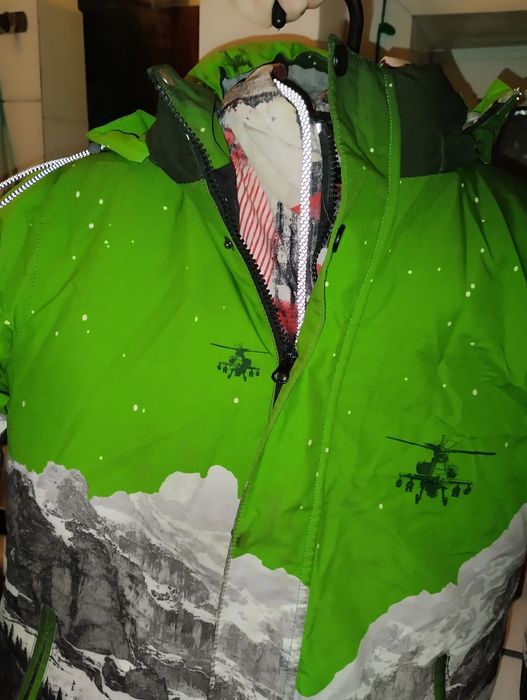 Осенняя двухсторонняя куртка