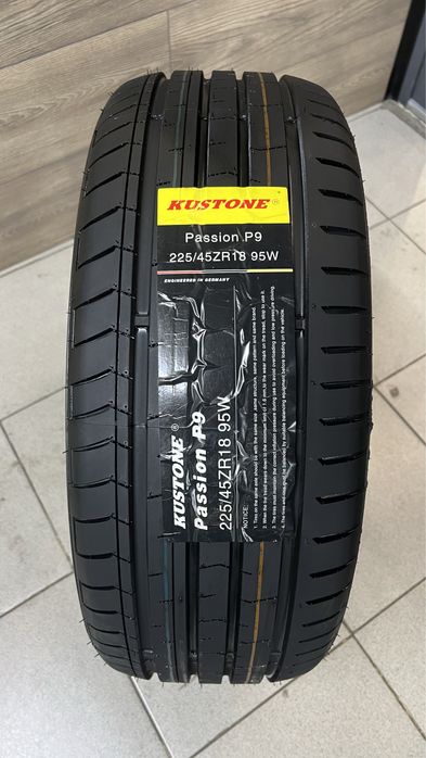 225/45 R18 Kustone P9  — Новые летние мягки шины из китая