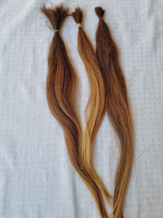 естествена дълга коса