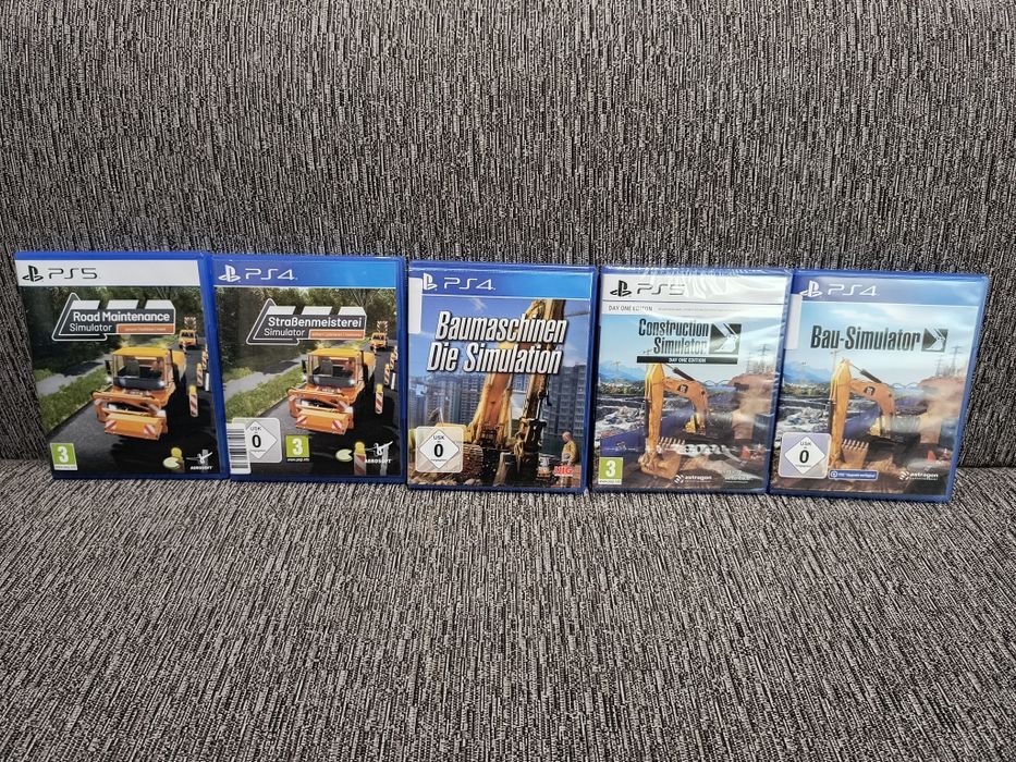 Construction Simulator, Construction Machines,Road Maintenance PS4 PS5