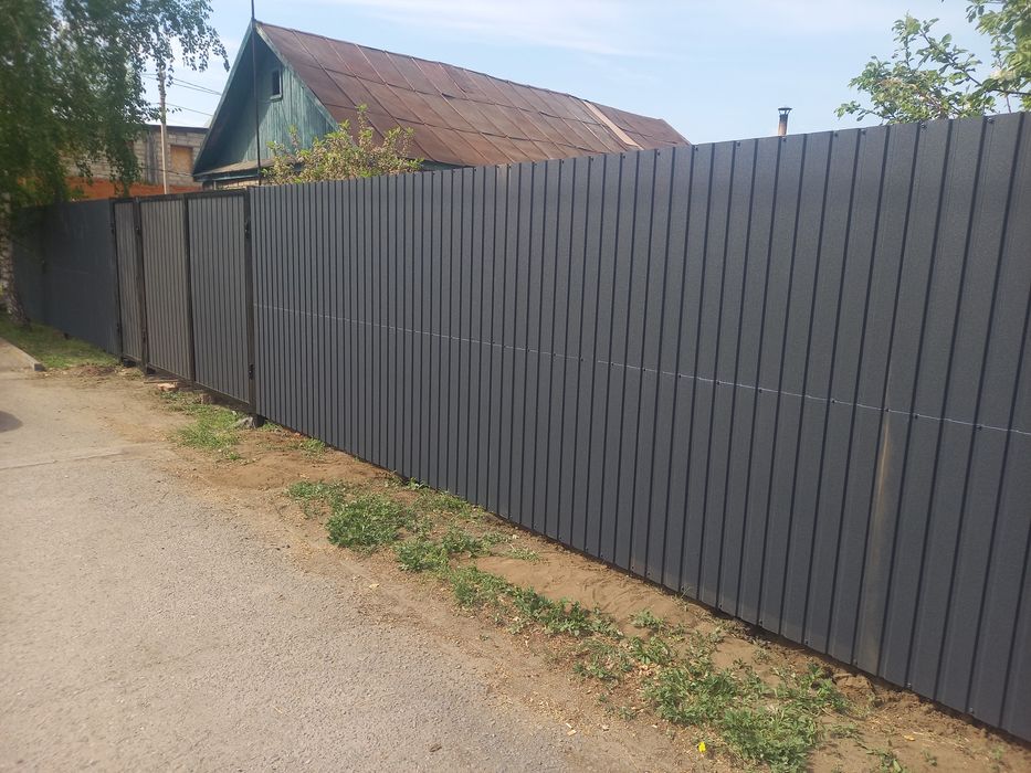 Заборы из проф листа Павлодаре
