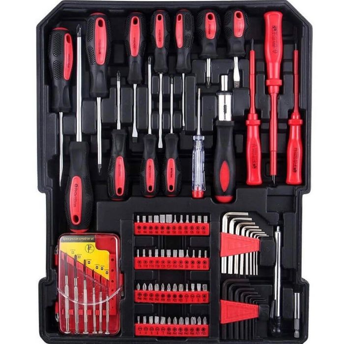 Куфар с ръчни инструменти 399 части