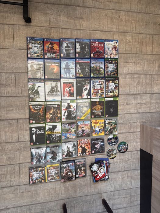 Lot/Bundle Jocuri Video Playststion PS 2,3,4 Jocuri Xbox 360 ,Xbox One , PC ,PSP Manhunt Gta San Andreas The Warriors etc