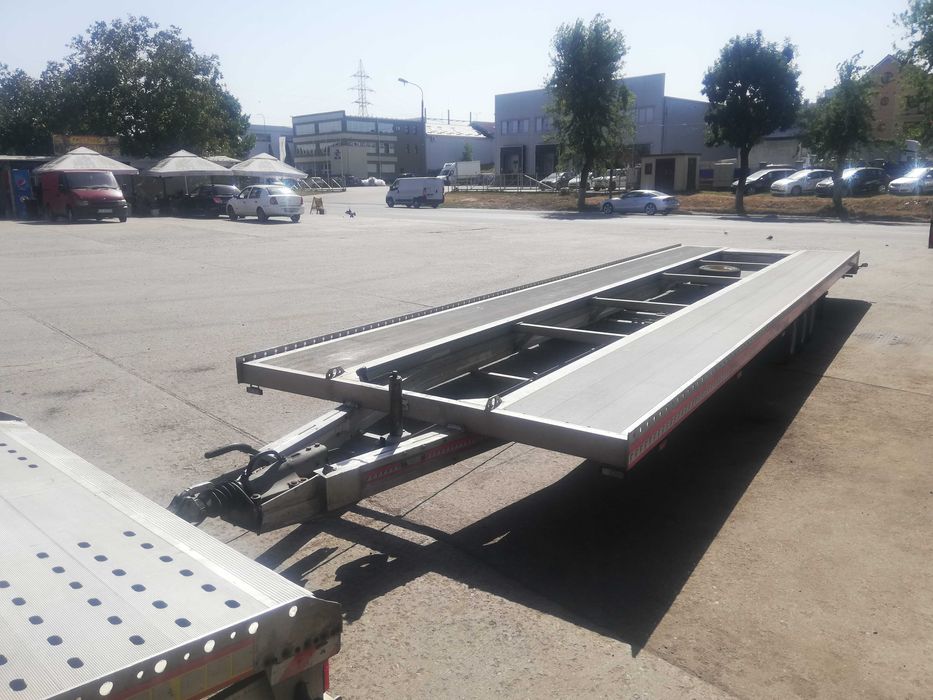 De vânzare trailer 2 poziții full aluminiu marca fitzel