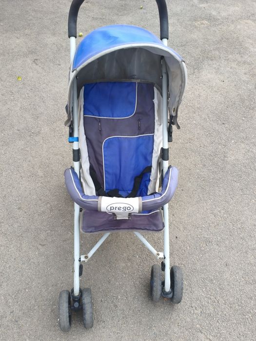 Детская коляска с корзиной