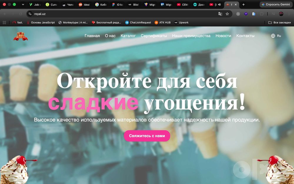 Telegram-botlar, saytlar va admin panel