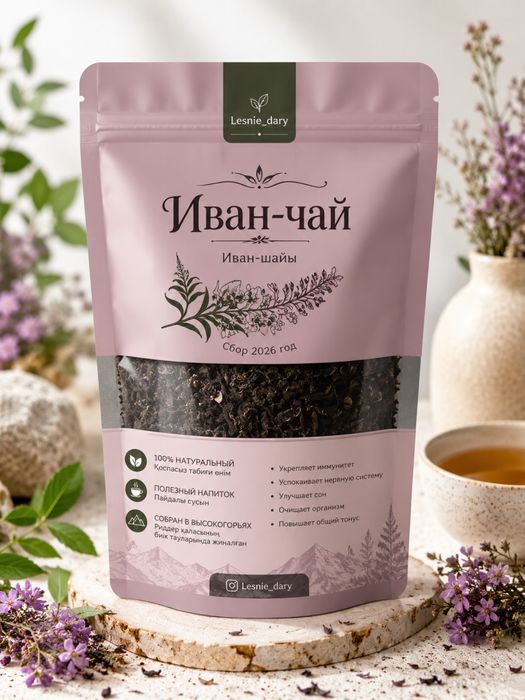 Иван-чай собран в горах