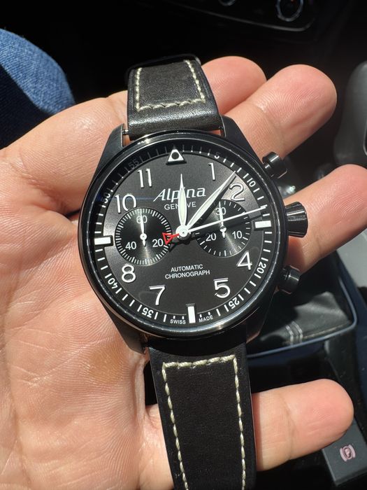 Alpina Pilot 44mm Chronograph Automatic