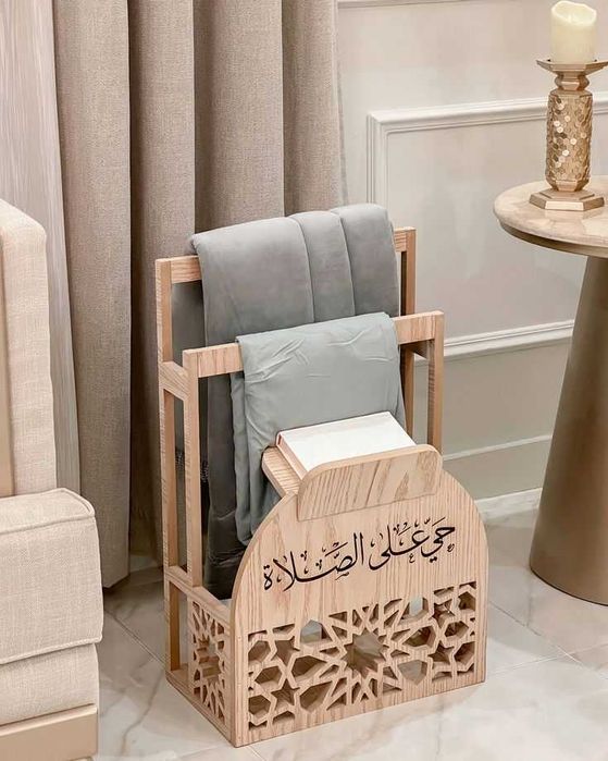 Деревянная подставка, лмдф, дуб, белый 50 см x 80смx 30 см