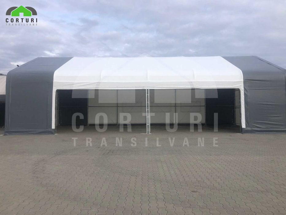 Cort industrial TIP CASĂ 10 x 18,3 x 6,1 m