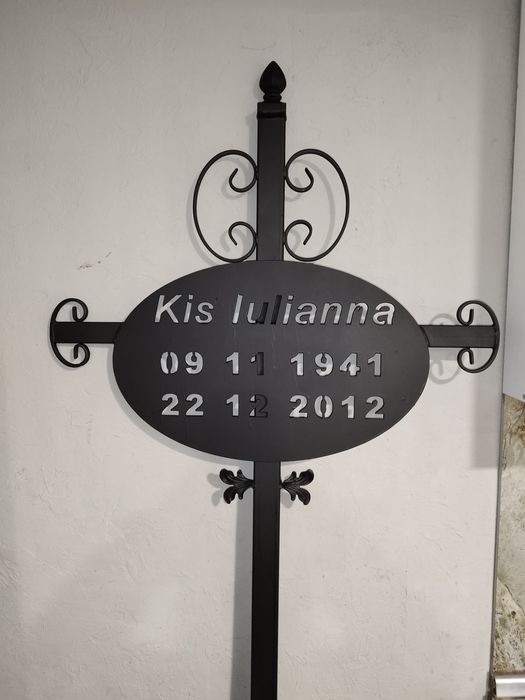 Cruce Metalica personalizata din teava si Tabla decupata CNC