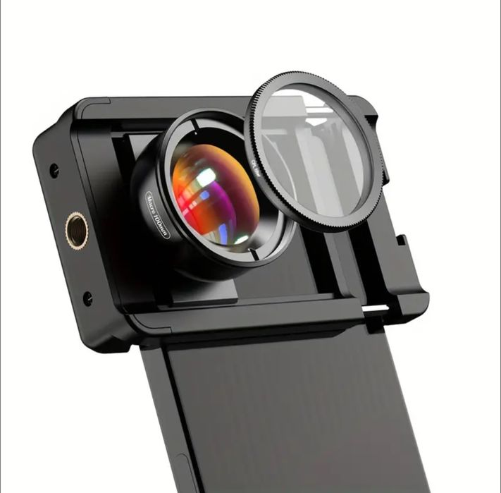 Профессиональный Макро-объектив с фильтром CPL, увеличения до 20х