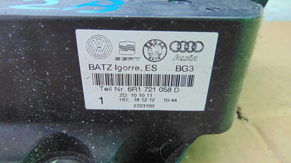 Pedala frana Skoda Rapid,VW Polo 6R an 2009-2015 cod 6R 1721058D