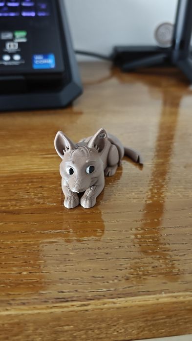 Cioban German articulat 3D printed – breloc / figurină antistres