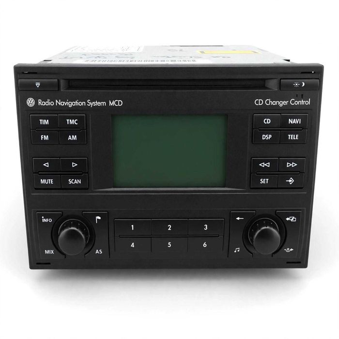 Оригинална навигация / радио VW MCD 2-DIN (Passat B5, Golf 4, Bora) - 1J0 035 191 A