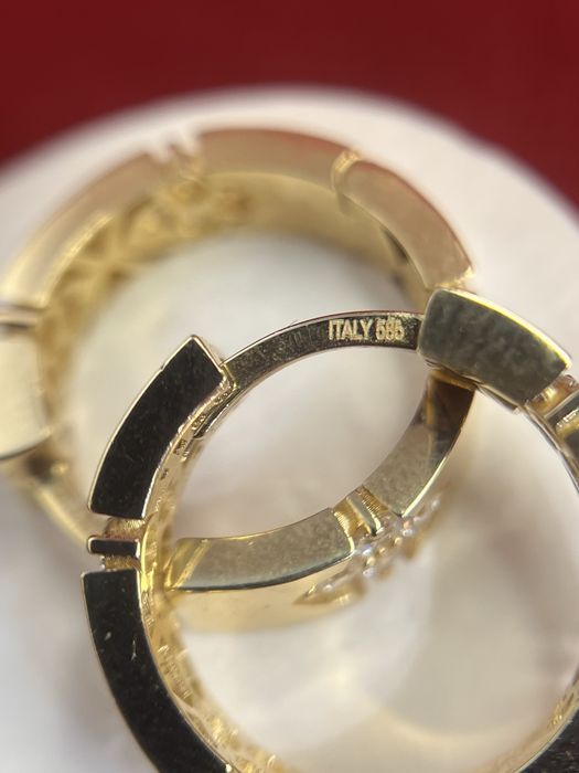 Золотые серьги/BariBarShop/0•0•12