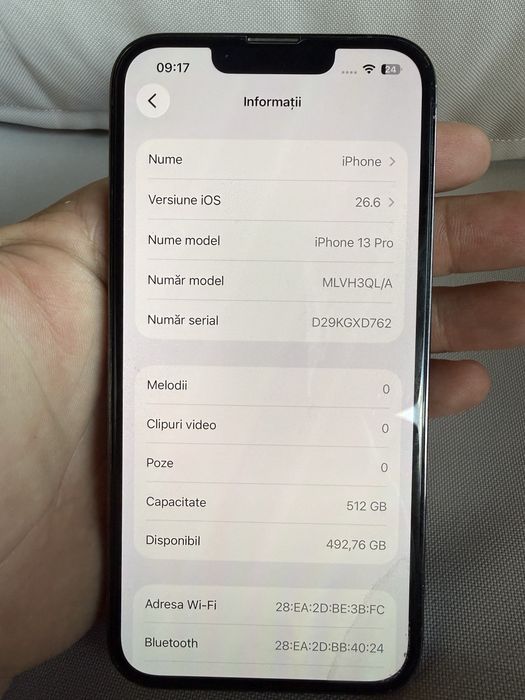 Iphone 13 pro, 512GB