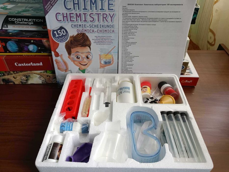 Детски изследователски химически комплект