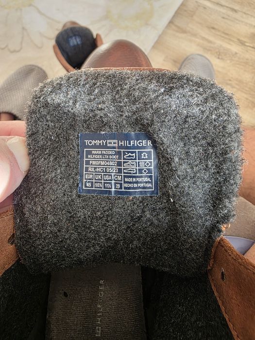 Vand ghete piele naturala TOMMY HILFIGER