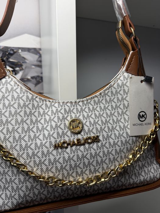 Michael Kors – Geantă cu monogramă și lanț