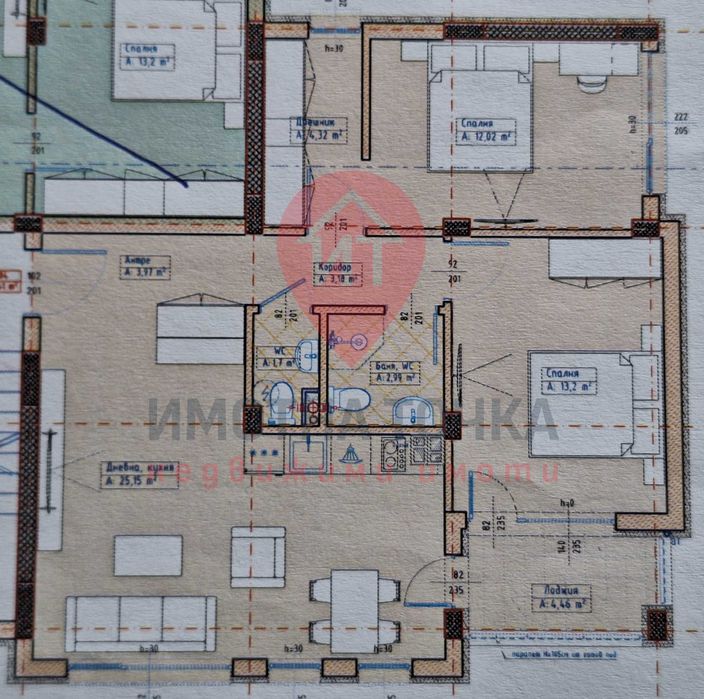 Продава се Тристаен апартамент в Асеновград - 95 кв.м за 900 €/кв.м - Снимка #1