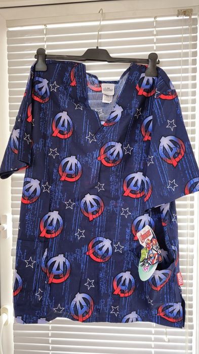 Медицинска работна туника Captain America