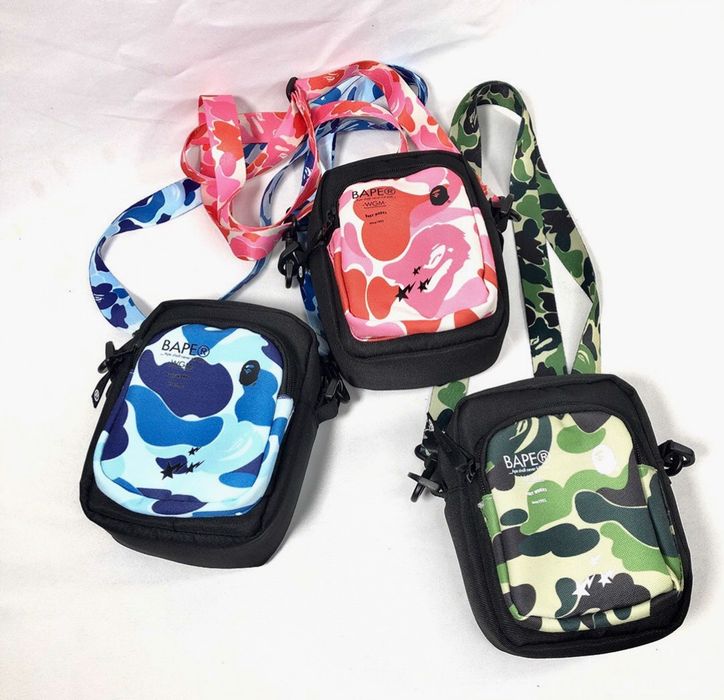 Сумка мессенджер BAPE, барсетка
