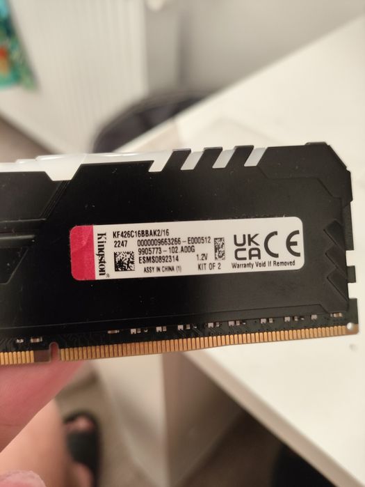 Kingston Fury  RGB 16GB ddr4 2666Mhz RAM