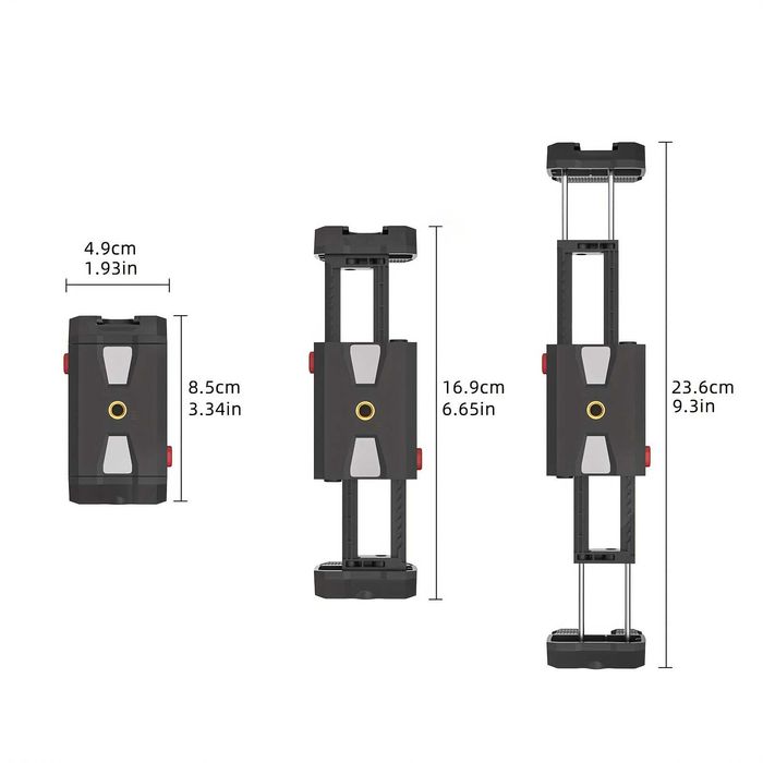 Suport telefon si tableta pentru trepied, adaptor trepied / stick 1/4