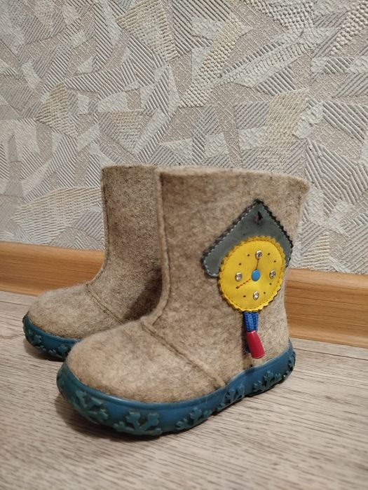 Сапожки детские войлочные