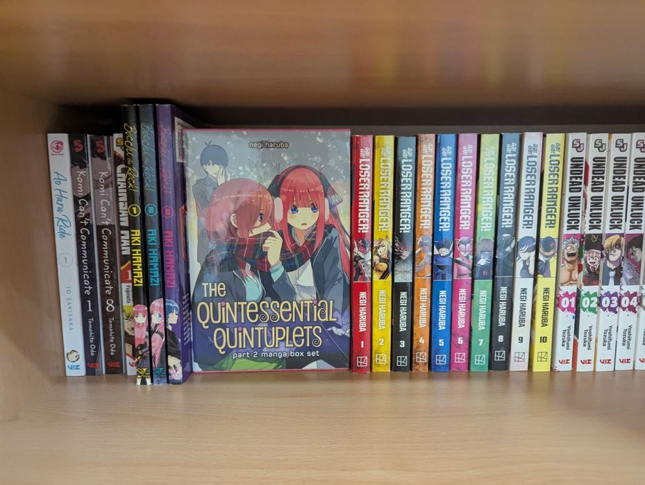 Манга поредици на английски език