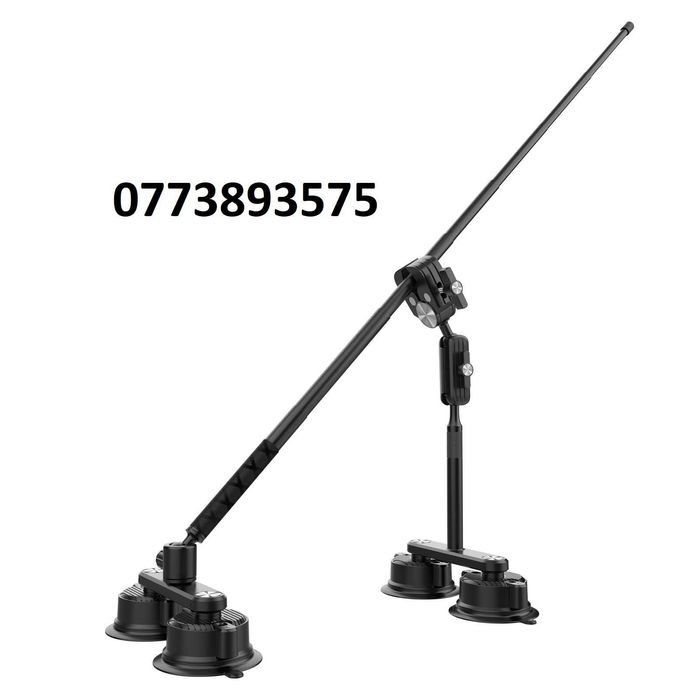 Sistem prindere pe masina camera actiune Insta360 GOpro ventuza auto