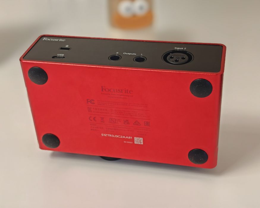 Focusrite Scarlett Solo Gen 4 – ca nou, 2023