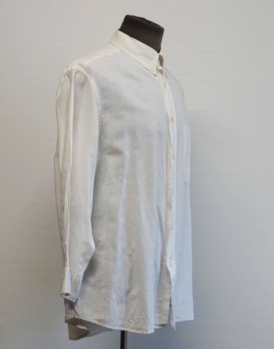 Camasa  vintage Moschino Jeans alba marimea L/XL