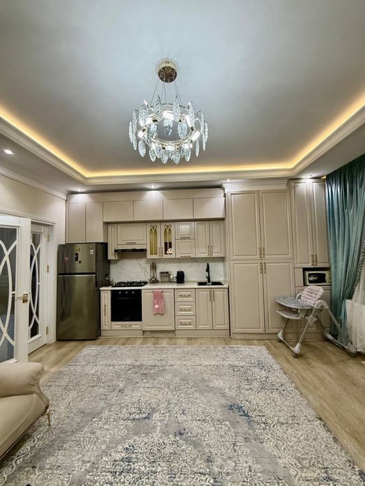 3ком 80м2 Паркентский Real House новостройка мебель техника