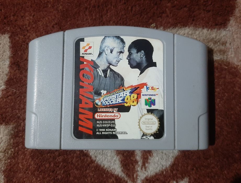joc nintendo 64 international superstar soccer 98 original pal