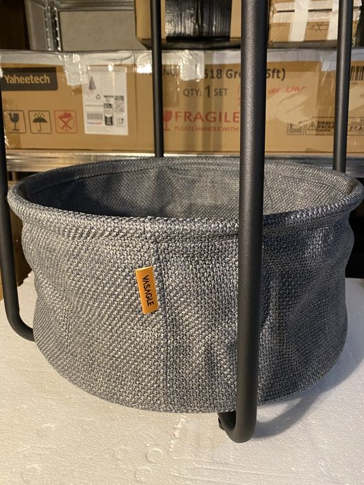 Кръгла странична масичка VASAGLE