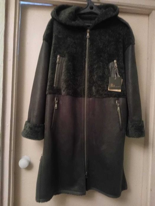 Дубленка новая шуба норка    плащ кожа