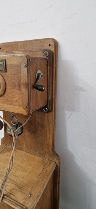 Telefon manivela vechi Franta autentic colectie