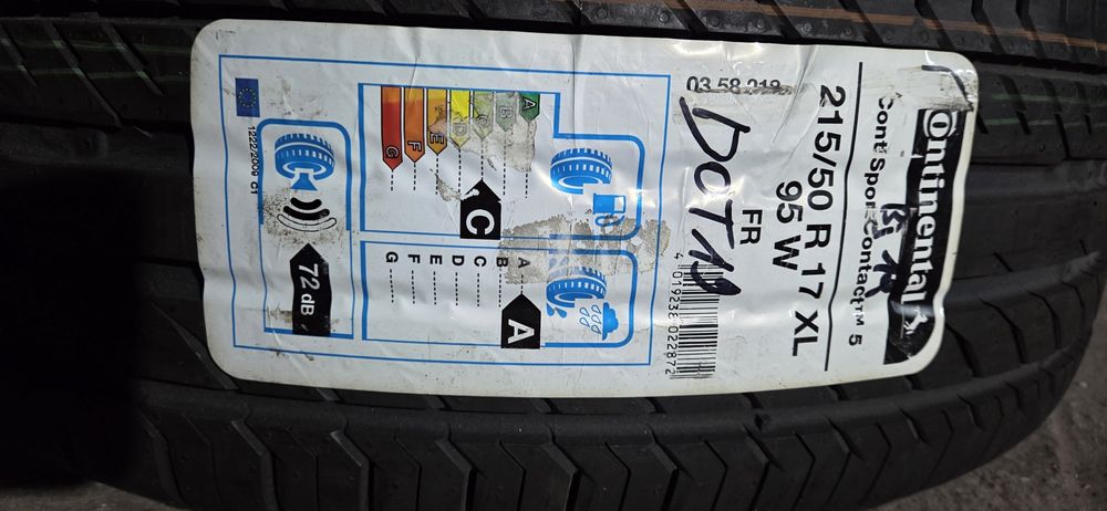 DEZENT джанти със нови летни гуми 215/50/17  7J  ET47  5×114,3 цо57,1