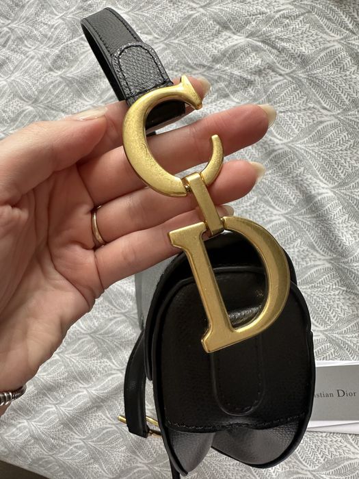 Чанта Dior Saddle черна
