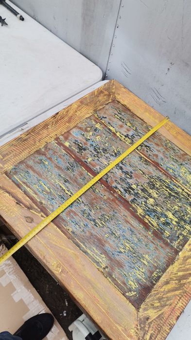 Blaturi de mese din lemn masiv recuperat preț 300 lei blatul