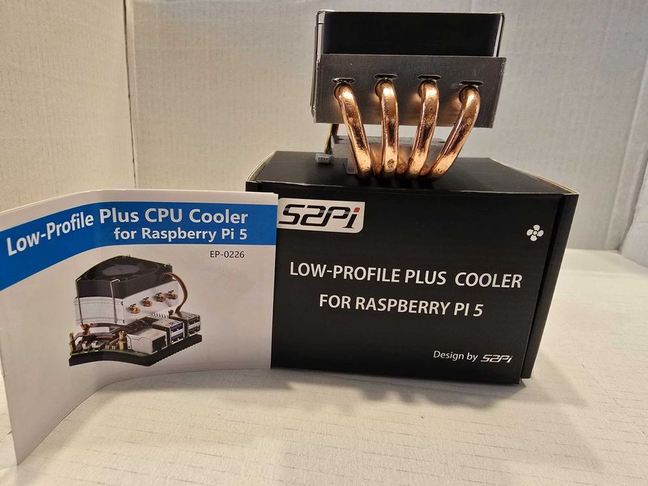 Radiator Heatsink 52pi Low-Profile Raspberry Pi 5 / Bitaxe Gamma 601