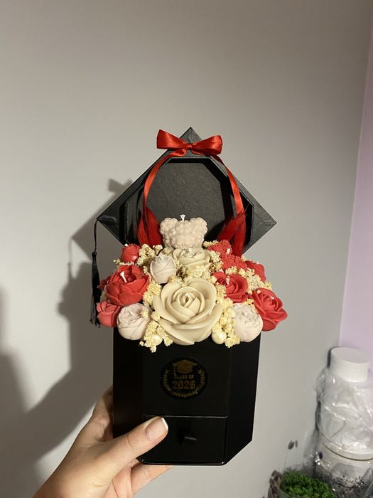 Ароматни букети от соеви свещи