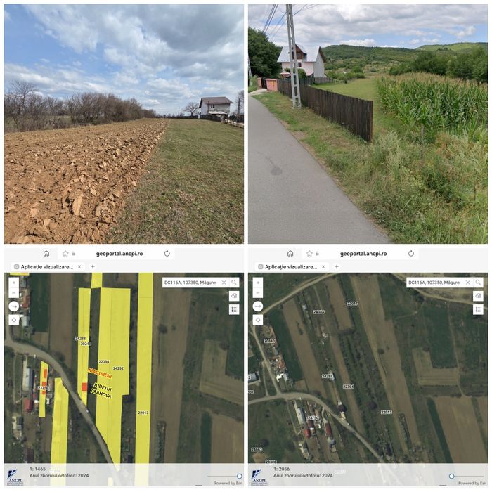 Teren intravilan 2.551 mp Măgureni - Toate utilităţile la poartă